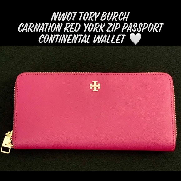 Tory Burch Handbags - 🆑 FINAL PRICE TORY BURCH CONTINENTAL ZIP WALLET